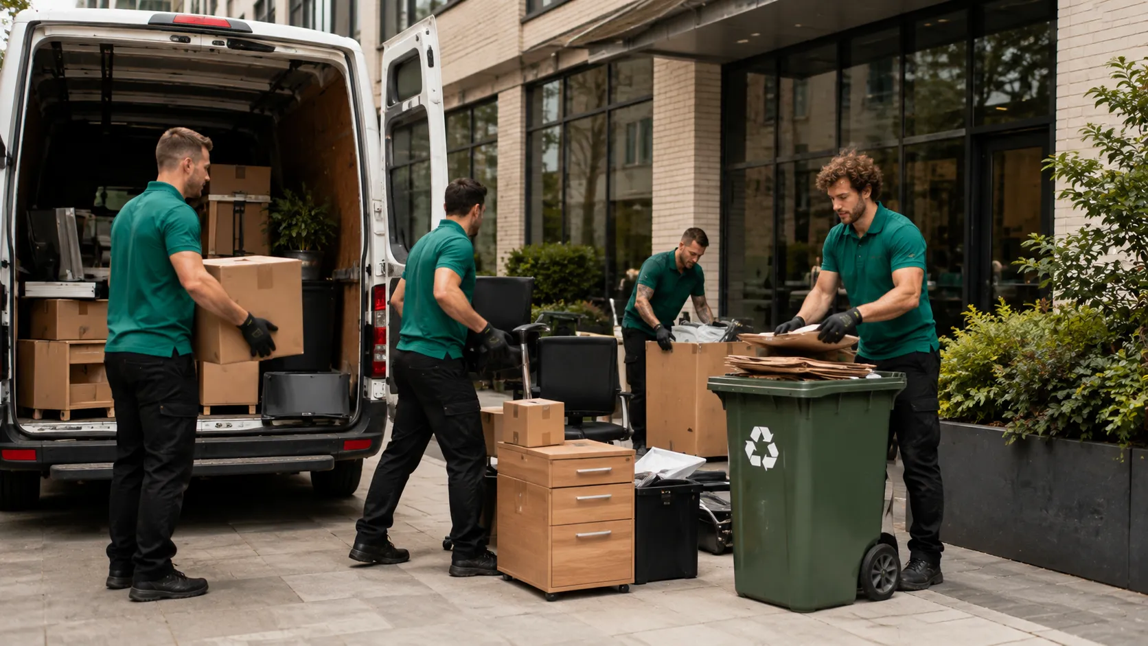 Commercial waste collection service in Croydon