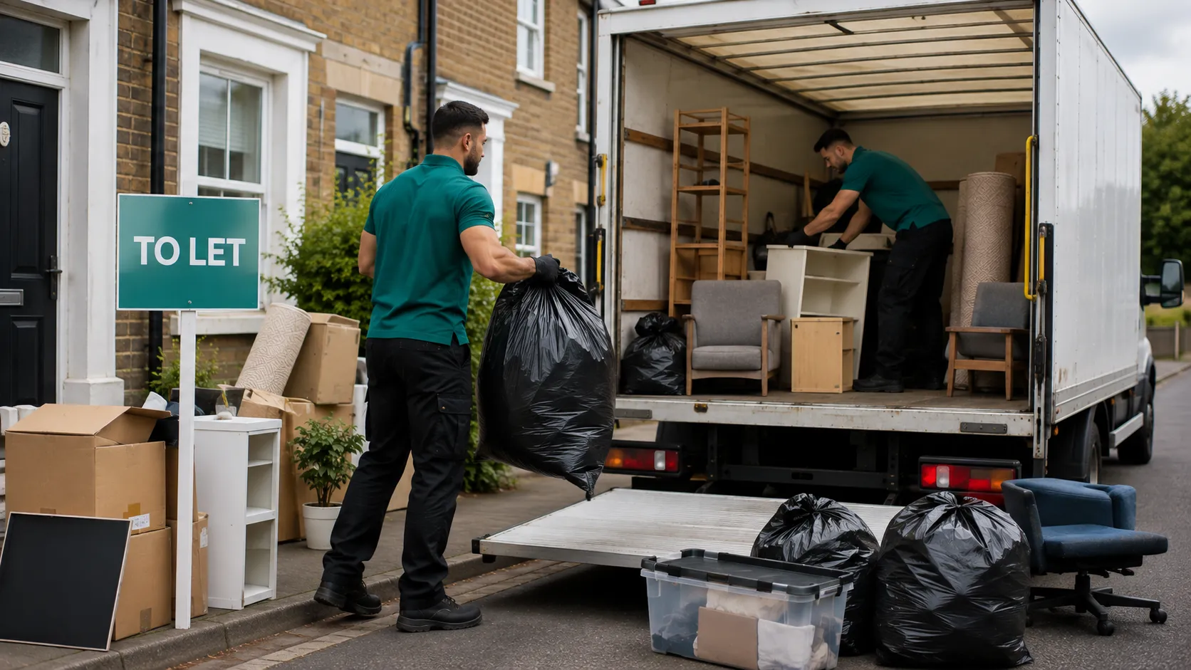 End of tenancy rubbish removal in Croydon