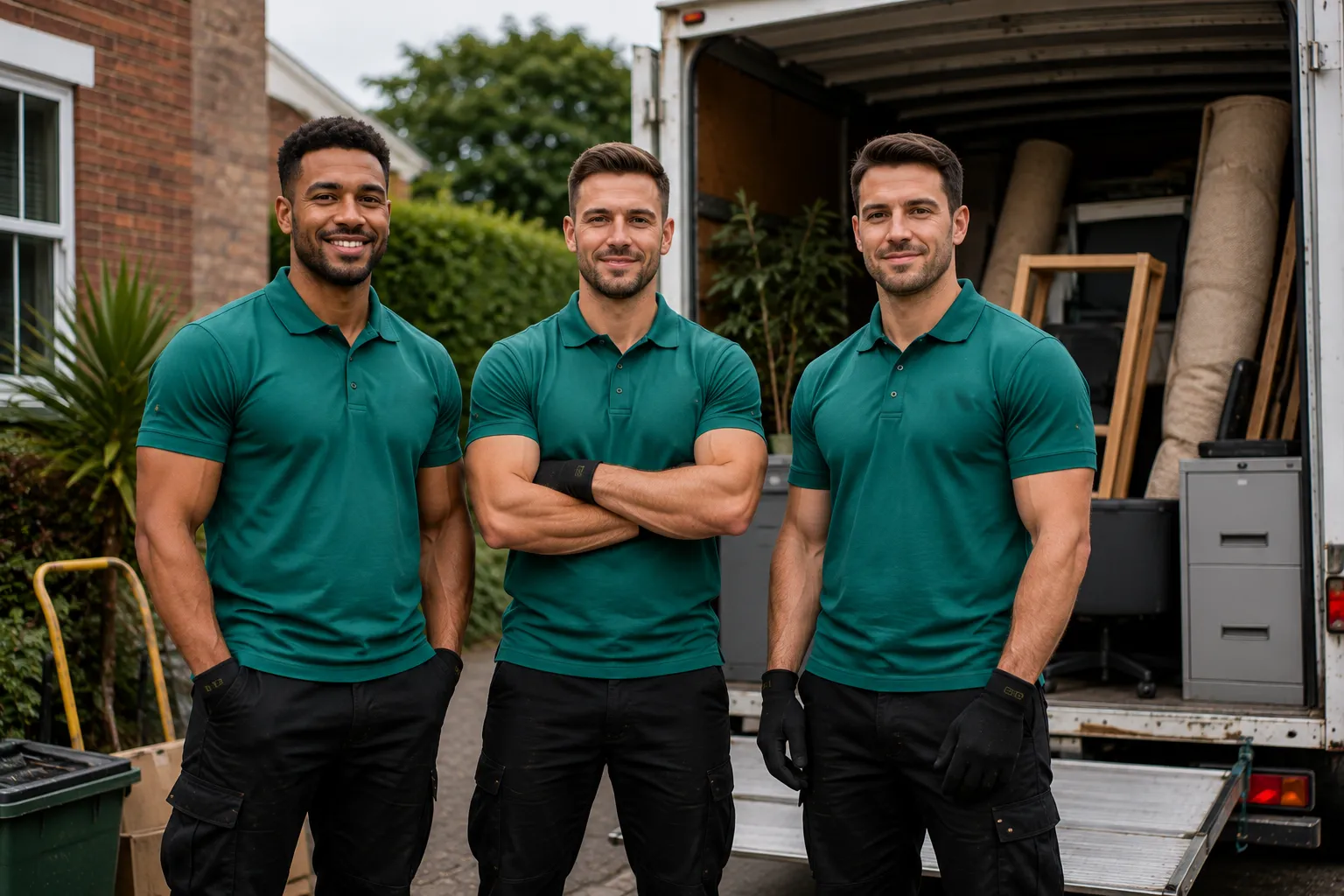 Professional rubbish removal team in Croydon